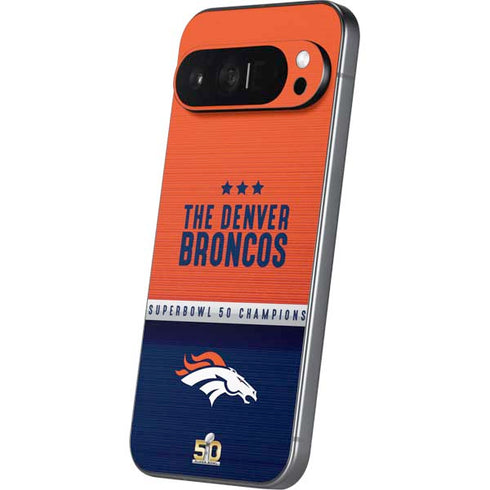 NFL Denver Broncos Super Bowl 50 Champions Pixel 9 Pro XL Skin